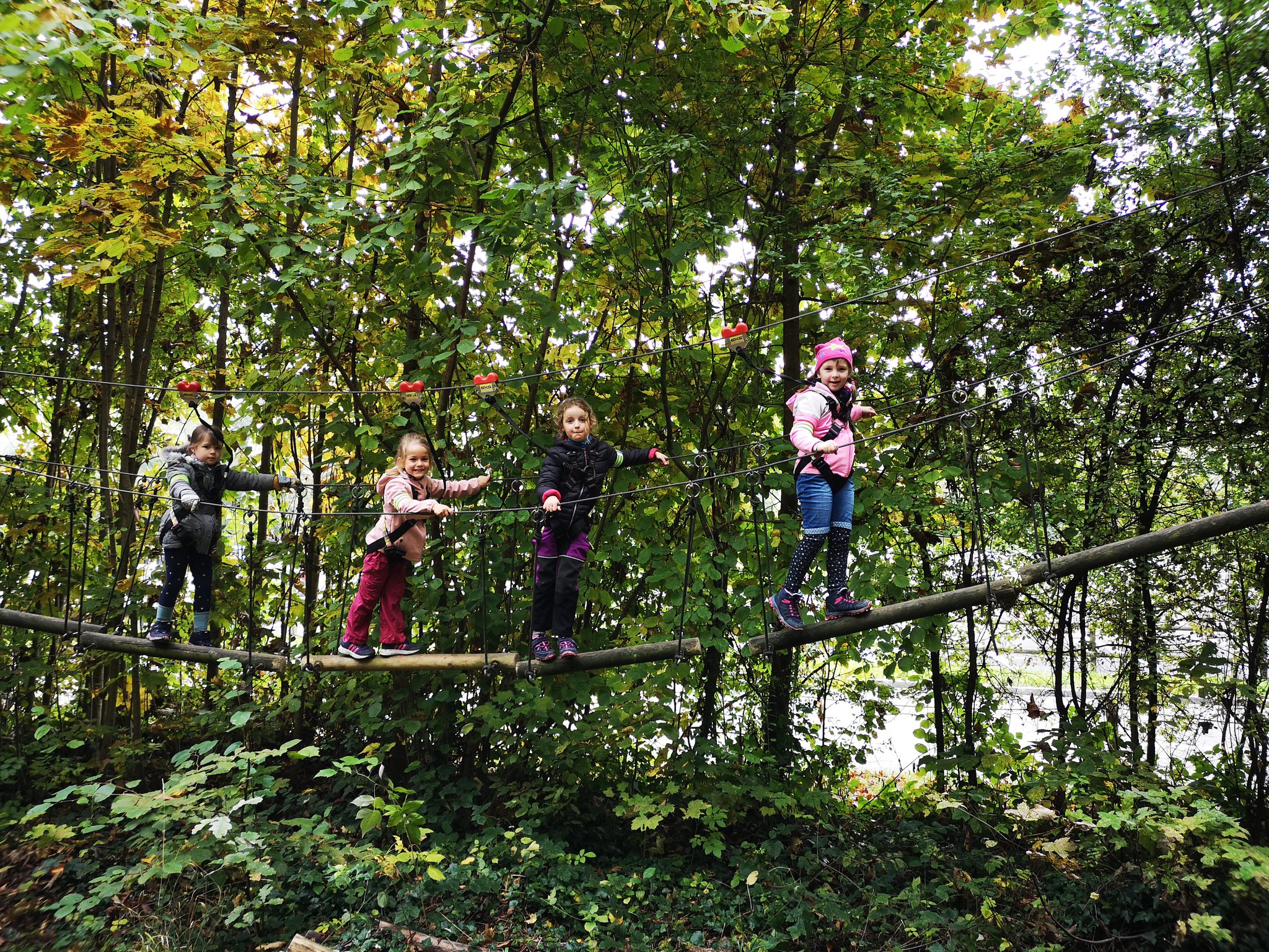 Hochseilgarten - Kids Parcours