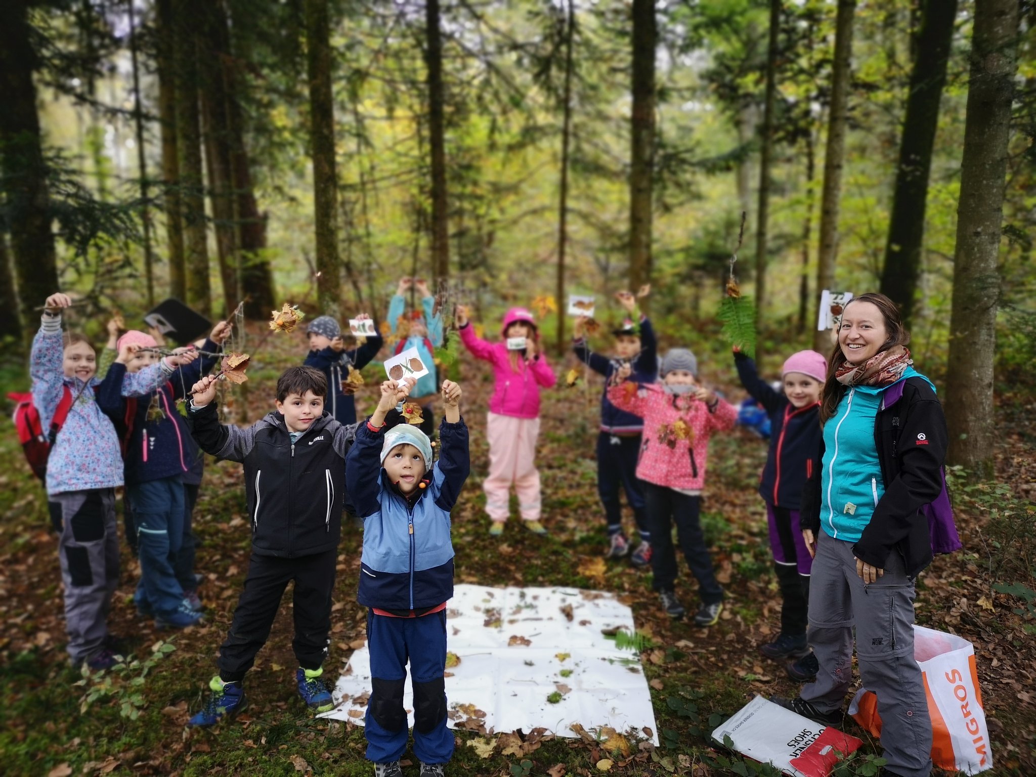 kreative Waldwerkstatt